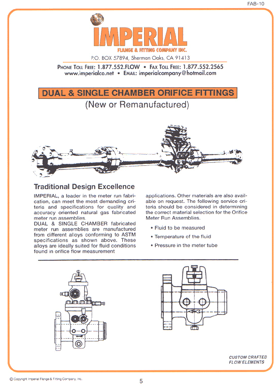 Orifice Fittings
