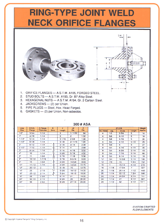 Ring-Type Joint Weld Neck